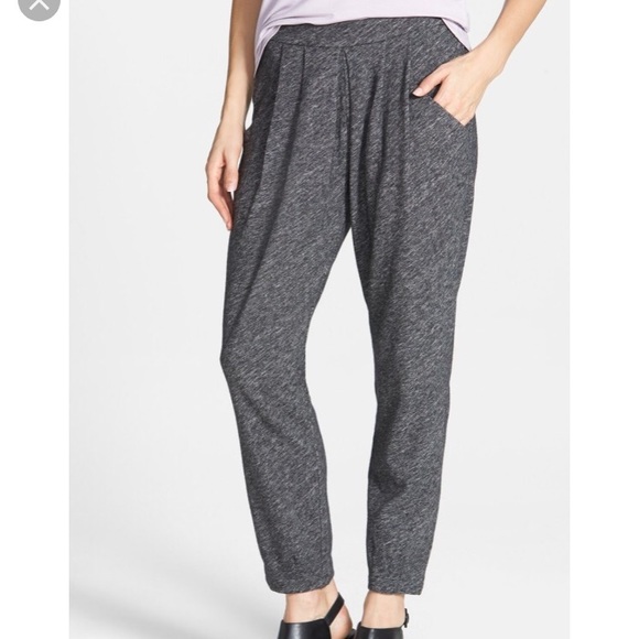 Eileen Fisher Pants - Eileen Fisher charcoal wool slouchy joggers, s/p